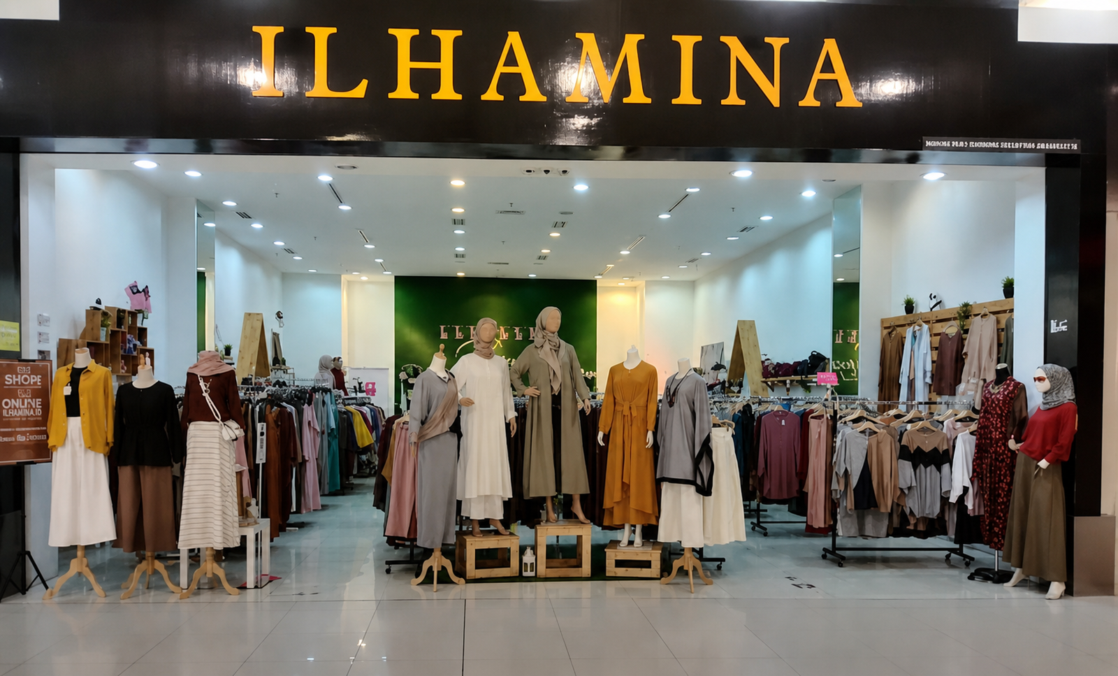 Butik Ilhamina Collection di AEON Anggun Rawang Mall