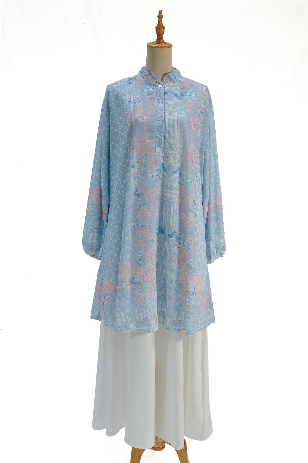 Blouse Xteen 4928 in Sky Blue
